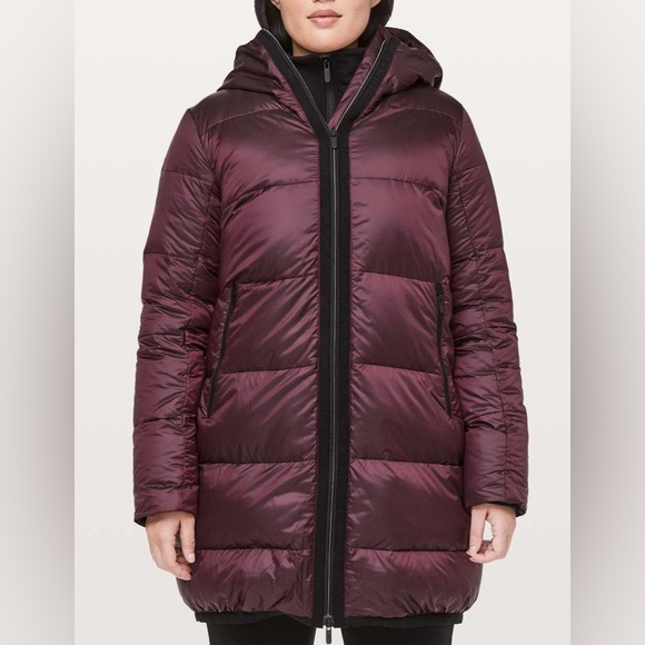 lululemon athletica Jackets & Blazers - NWOT Lululemon Cloudscape Long Jacket Dark Adobe